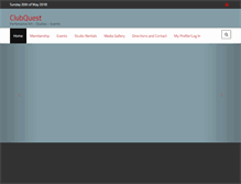 Tablet Screenshot of clubquest.com